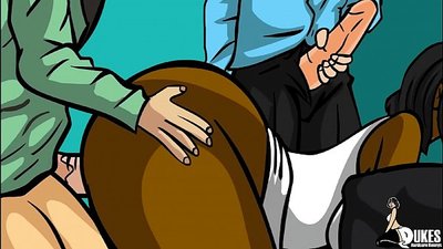 شاگرد اسڪول کان پوءِ ڪاري استاد سان جنسي تعلق رکن ٿا